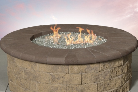 Fireplace-Additional-4-Round-Gas-Fire-Pit-Kit-Pyzique-with-Bullnose-Ring