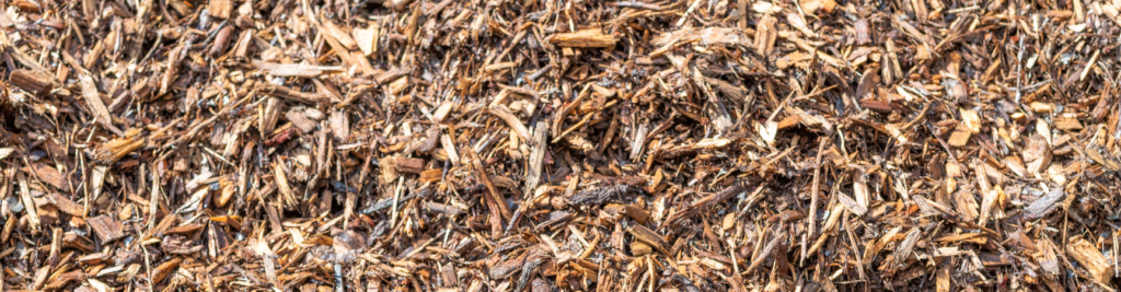 Playground mulch available by the yard for playground surfaces, landscaping, and recreational areas.